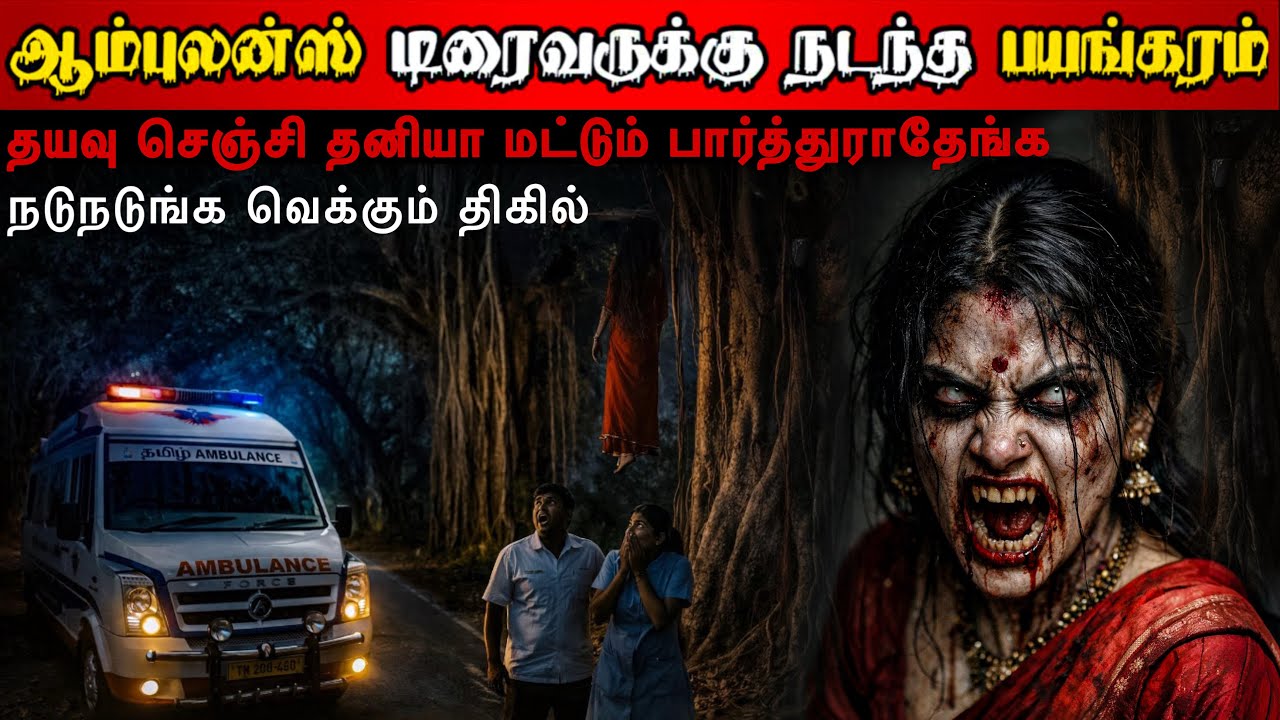ஆவியிடம் சிக்கி தவித்த ஆம்புலன்ஸ் டிரைவர் 😰ஆம்புலன்ஸ் டிரைவரின் Real Life Ghost Experience in Tamil
