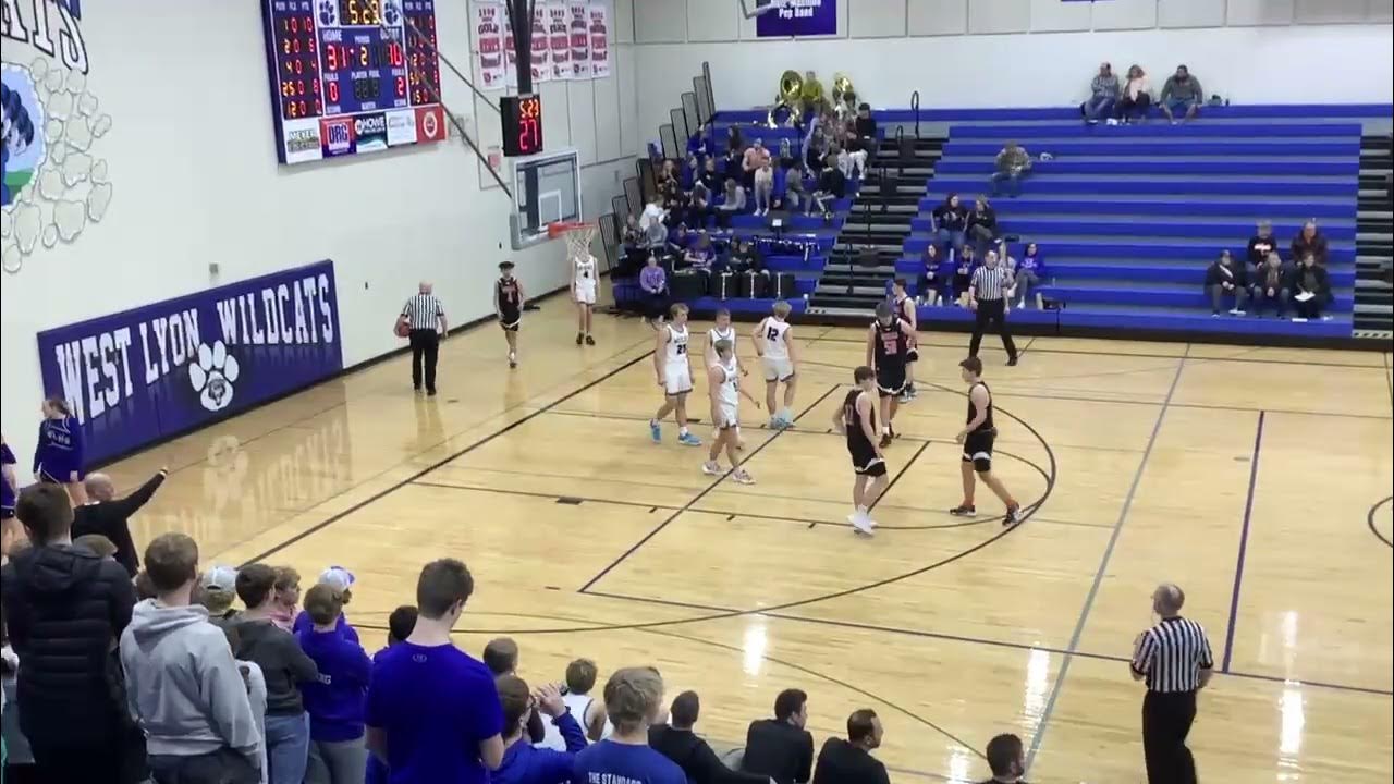West Lyon Boys Basketball vs SibleyOcheyedan 272023 YouTube