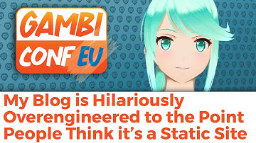 My Blog is Hilariously Overengineered to the Point People Think it