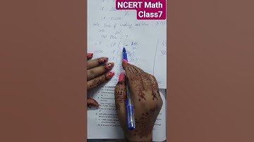 NCERT Math #Class7 #Chapter 7 #Exercise 7.2 #Question 6 #shorts #ytshorts #kritarthstudypoint