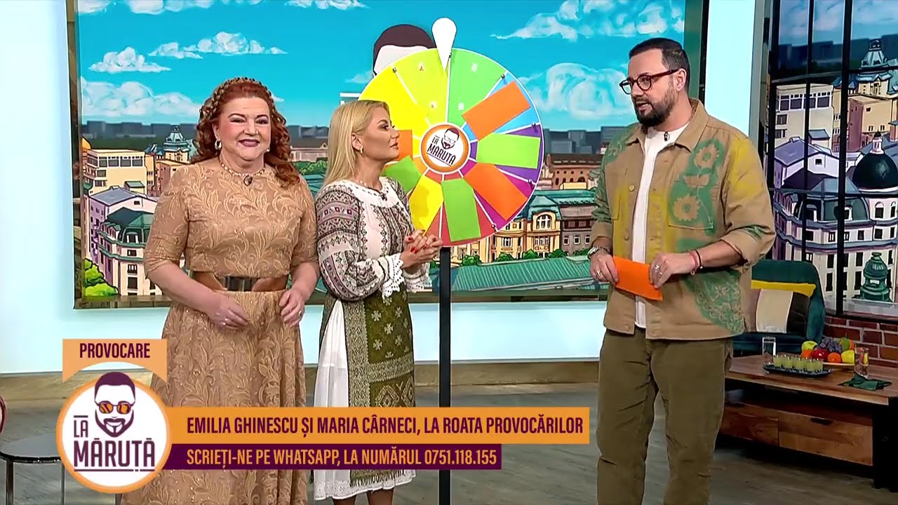 Emilia Ghinescu și Maria Cârneci, la Roata Provocărilor