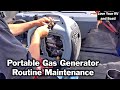 Routine Maintenance for my Portable Gas Generator -  Energizer EZV2000P