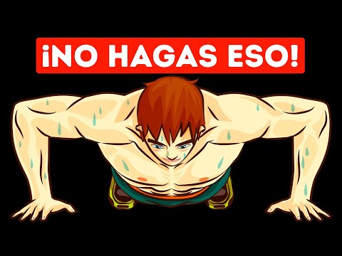 6 Errores al entrenar que probablemente cometes si eres principiante