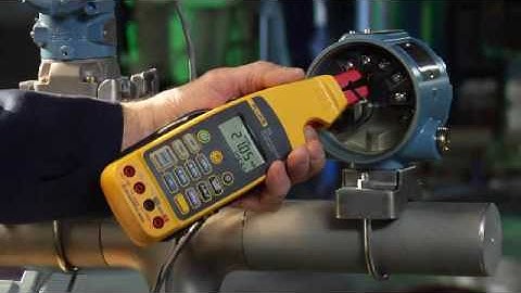 Fluke 773 Process Clamp Meter: Troubleshoot without breaking the loop.