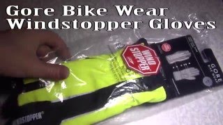 Gore Bike Wear Windstopper Power Soft Shell Thermo Gloves screenshot 5