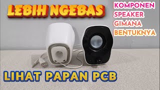 GIMANA BENTUK PAPAN BOARD KOMPONEN SPEAKER AKTIF LOGITECH Z120 INI