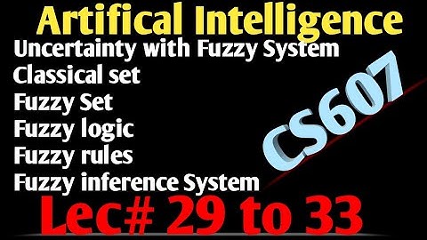 cs607 lecture 29 /30 /31 /32/ 33/ cs607 lecture 29 to 33 ||cs607 short lecture series ||cs607