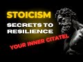 Mastering stoicism building your inner citadel for inner peace and resilience