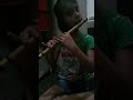 Madhvi practice flute playing on dated 15-10-19