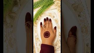 simple gol wali mehandi design #mehndi #hennatatto #hennatattoodesign