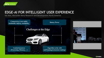 Edge AI for intelligent user experience