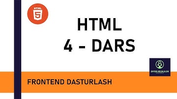 Web Dasturlash 4-dars  #web #frontend #backent #dasturlash #kirish #alitech #najottalim #pdp