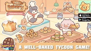Bear Bakery - Merge Tycoon Gameplay Walkthrough A WELL BAKED TYCOON GAME (Android, iOS)