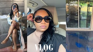 VLOG: ROUGH DAY! + NEW FLOORS! + PATIO REFRESH! + LUXURY ROBE! + BEAUTY EMPTIES! + EMPTY NESTING! 