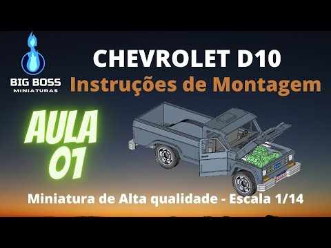 01 Πώς να φτιάξετε Miniature Pickup Truck Chevrolet D10 ή C10