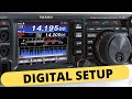 Yaesu FT-991A SETUP for WSJT/Digital Modes (Easy and Simple)
