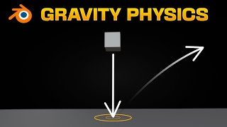 Basic PHYSICS in Blender  Gravity, Bounce, Grab Objects