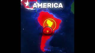 The 7 Continent Song | Countryball animation #countryballs #history #geography #shorts