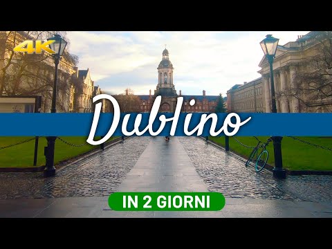 Video: Un tour a piedi senza guida di Dublino