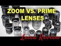 ZOOM VS PRIME LENSES - BUYING GUIDE - HOW TO USE THEM