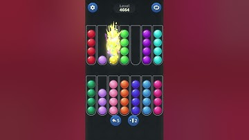 Ball Sort by Infinite Joy: Levels 4664, 4665