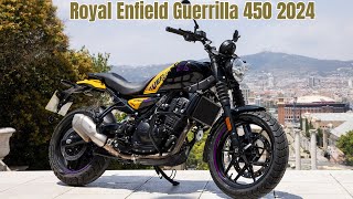 Price 5,247 452 Cc Weight 184 Kg 40 Hp Seat780 Mm New Royal Enfield Guerrilla 450 2024