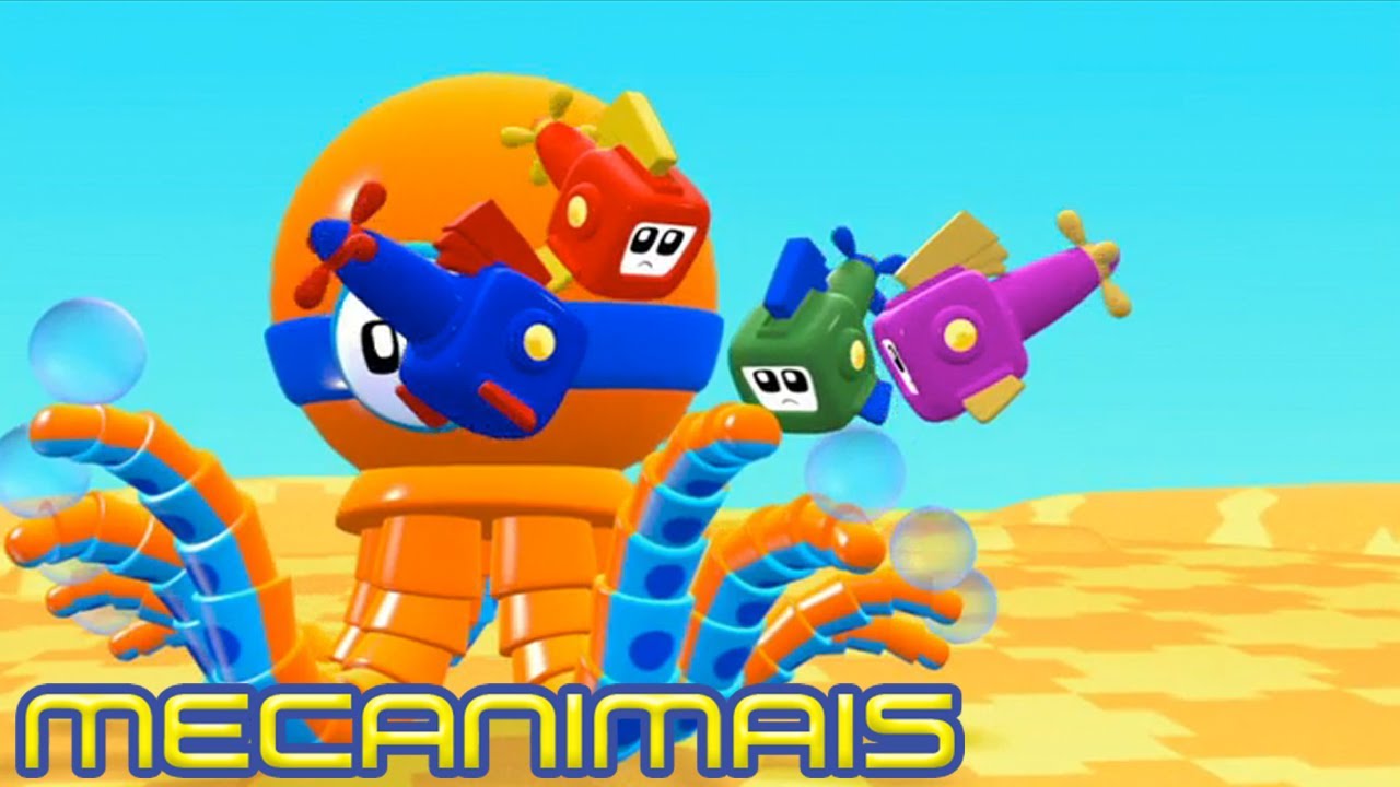 Mecanimais 114 - Ilha dos peixe-brilho voadores