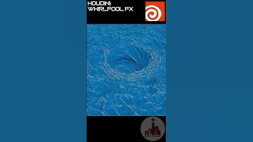 HOUDINI:  PROCEDURAL WHIRLPOOL FX | 3D, VFX, Animation , Dynamics and Simlation  Lessons