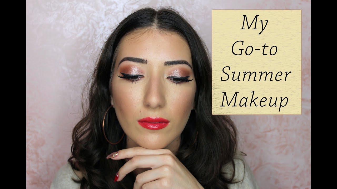My Goto Summer Makeup Tutorial YouTube