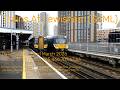 Trains At Lewisham (SEML) (375/77 DIVERTS) FT: 377,375,465,466,707,376,66,67