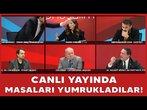 Hakan Bayrakçı ve Mücahit Birinci arasında tartışma büyüdü!