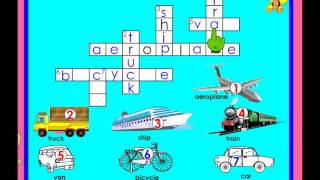 Vehicles -   Kindergarten general knowledge worksheet - transport