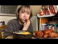 激辛チキンをチーズフォンデュしたら胃が自粛した