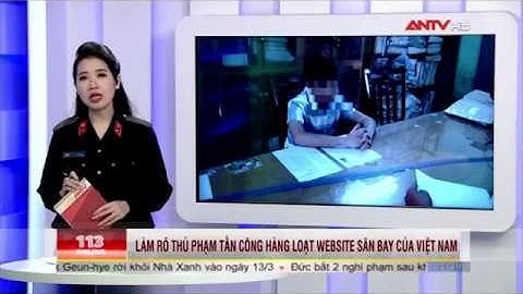 Hacker lớp 10 đánh sập website sân bay Tân Sơn Nhất