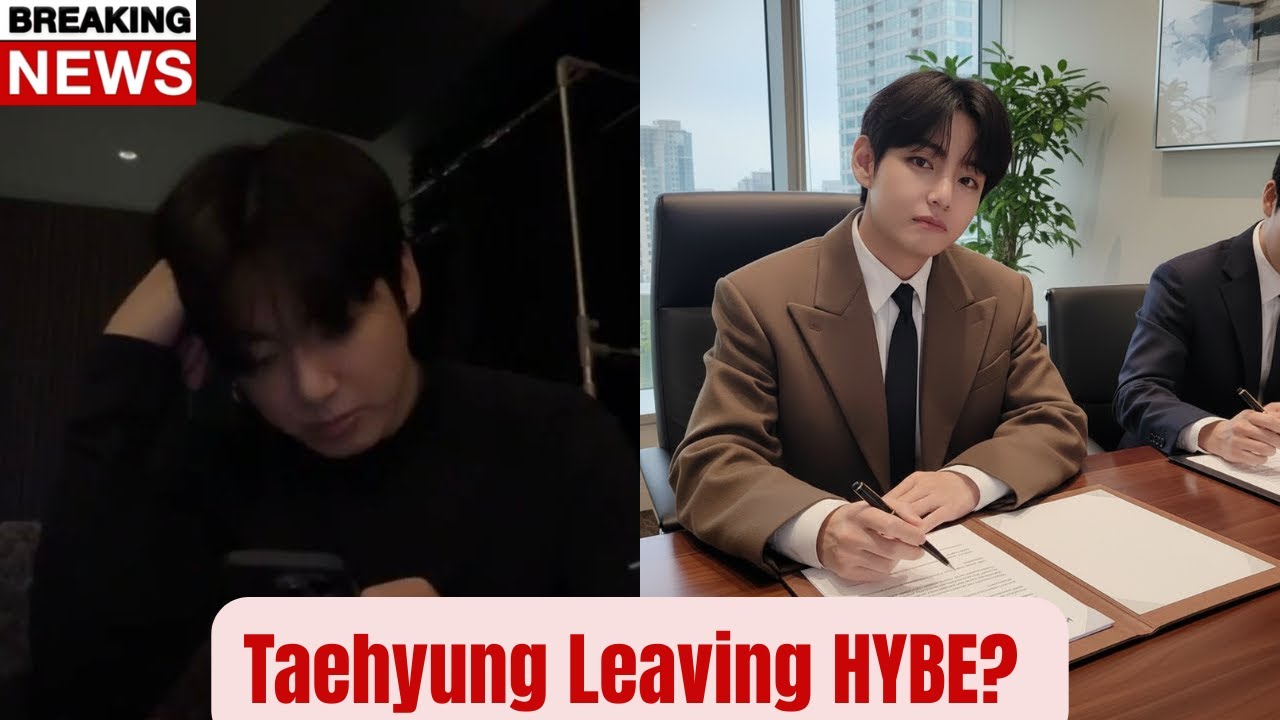 Тэхён покидает HYBE? Реакция Чонгука трогает и радует фанатов!