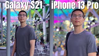 iPhone 13 Pro vs Samsung Galaxy S21 Camera Comparison