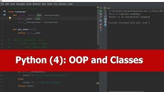 Python Tutorial : OOP Classes