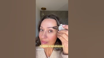 Struggling with eyebrows? Get BOTH BROWS EVEN AND MORE SYMMETRICAL 🫶BROWTOOL.COM
