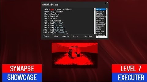 Roblox Exploit Synapse Showcase!