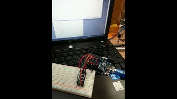 ARDUINO-SERIAL COMM WITH 7.SEGMENT BY JHL