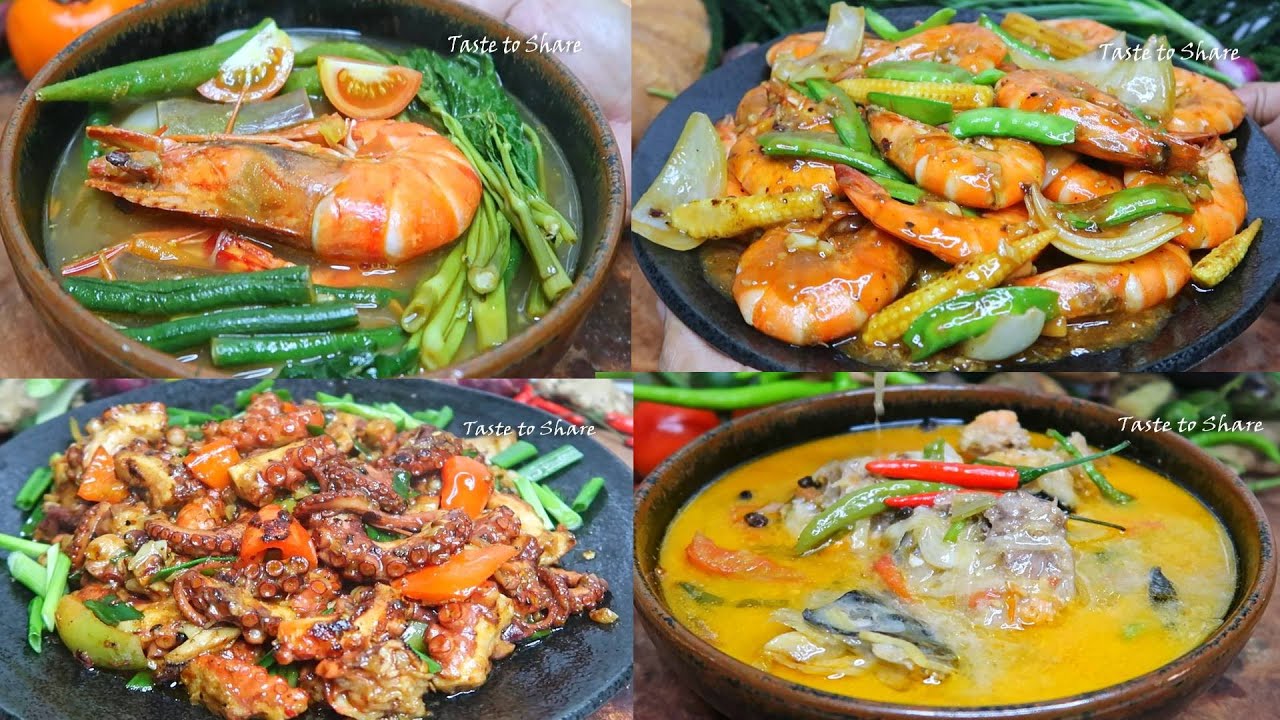 4 Ways Fish & Seafoods❗ The Ultimate Ulam or Pulutan?