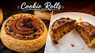 New Style Chocolate Chip Cookie Rolls | Fall Recipe
