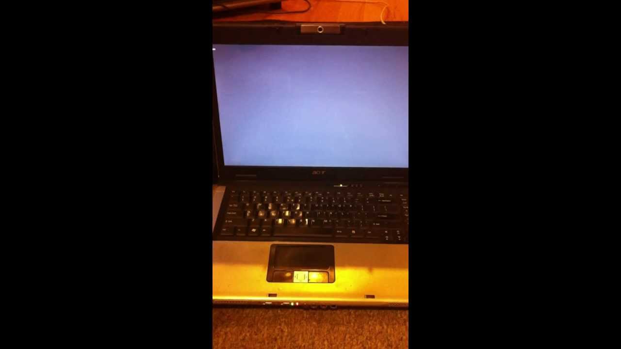 Help!! Acer aspire 5100 turns off...why!? - YouTube