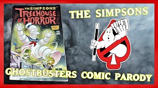 The Simpsons Ghostbusters Parody - Bongo Treehouse of Horror Comic #22