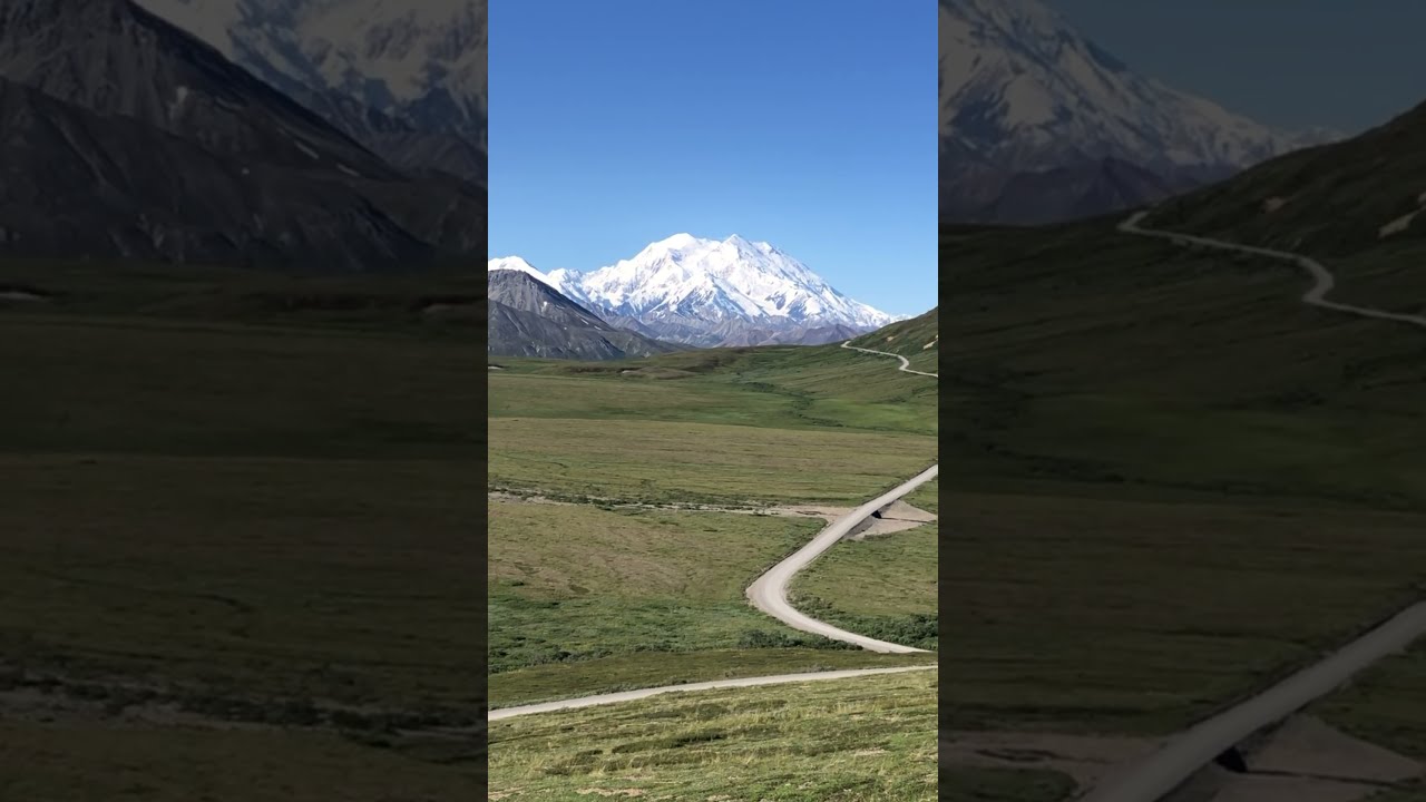 Najwy Sza G Ra Ameryki P Nocnej Park Narodowy Denali Na Alasce