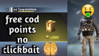 GET Free cod points in call of duty mobile