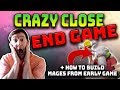 CRAZY CLOSE END GAME - How to build MAGES from EARLY GAME | Auto Chess Mobile