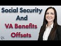 Social security ssdi ssi  va disability benefits offsets explained