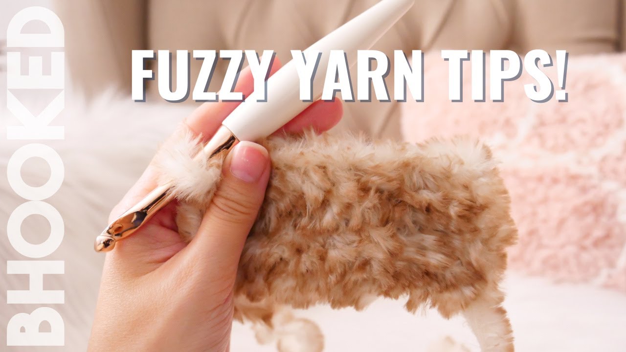 how to make yarn less fuzzy? : r/crochet