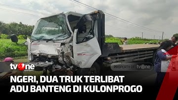 Dua Truk Terlibat Adu Banteng, Empat Orang Korban Luka Berhasil Dievakuasi | Ragam Perkara tvOne